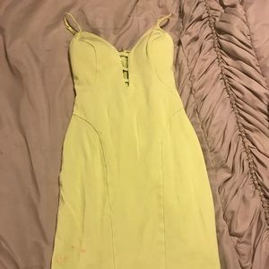 Green Bebe dress